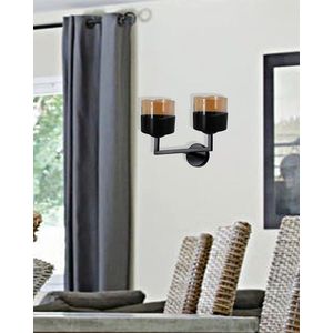 Lampa de perete, Luin, 8316-2A, E27, 60 W, metal imagine