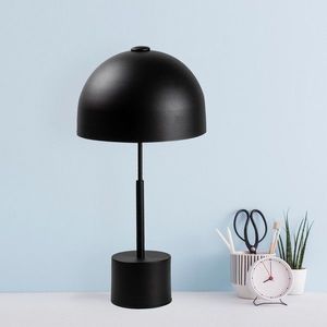 Lampa de masa, Mixed - 11497, Fulgor, 26 x 53 cm, 1 x E14, 40W, negru imagine