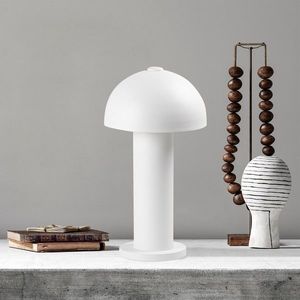 Lampa de masa, Mixed - 11502, Fulgor, 26 x 49 cm, 1 x E14, 40W, alb imagine