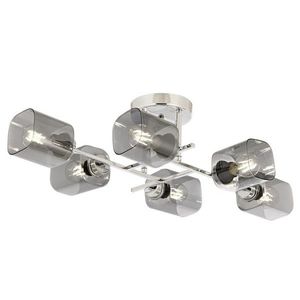 Lustra, Ar-1836-6K, Aurora, 80 x 40 x 23 cm, 6 x E27, 60W, crom imagine