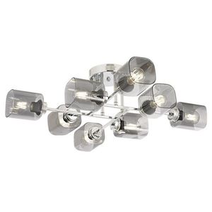 Lustra, Ar-1836-8K, Aurora, 78 x 23 cm, 8 x E27, 60W, crom imagine