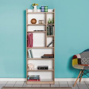 Corp biblioteca, Hanah Home, Ktp-779-Sd-1, 63x176x26 cm, Sonomo / Alb imagine