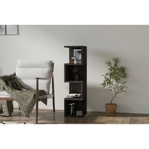 Corp biblioteca, Hanah Home, Alin, 25x95x27 cm, Antracit imagine