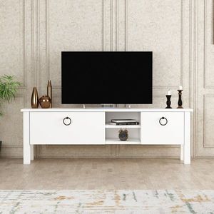 Comoda TV, Hanah Home, Rose, 140x44.8x35 cm, Alb imagine