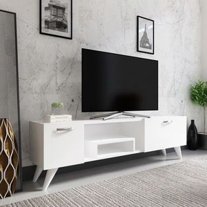 Comoda TV, Hanah Home, Irma, 150x41.6x29.6 cm, Alb imagine