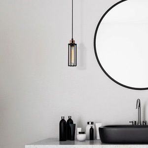 Lustra, Opviq, 525NOR1467, Negru/Bronz imagine