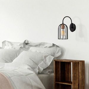 Aplica de perete, Opviq, 525NOR3183, Negru/Bronz imagine