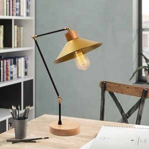 Lampa de masa, Opviq, 525NOR2123, Auriu imagine