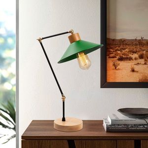 Lampa de masa, Opviq, 525NOR2124, Verde imagine