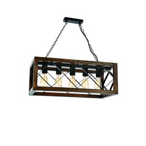 Lustra, Opviq, 890BCN1134, Nuc / Negru imagine