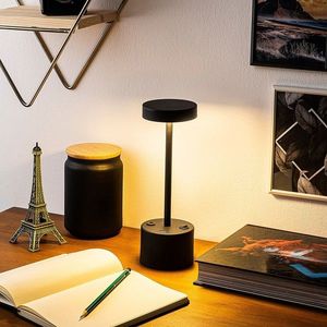 Lampa de masa, Opviq, 119FRS1417, Negru imagine