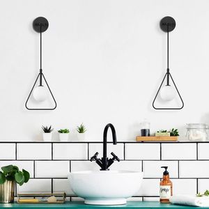 Aplica de perete, Opviq, 942FLG2106, Alb/Negru imagine