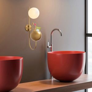 Aplica de perete, Opviq, 942FLG2161, Auriu imagine