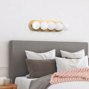 Aplica de perete, Opviq, 942FLG1392, Auriu imagine