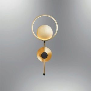 Aplica de perete, Opviq, 414LRC1226, Maro antichizat imagine