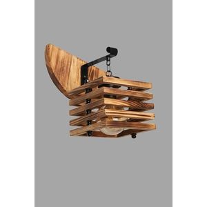 Aplica de perete, Opviq, 534LUN3847, Maro imagine