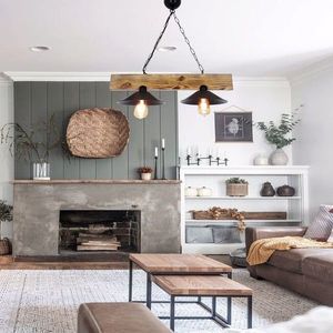 Lustra, Opviq, 806ALD1632, Nuc / Negru imagine