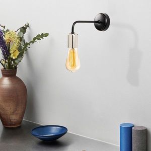 Aplica de perete, Opviq, 892OPV1231, Negru/Nichel imagine