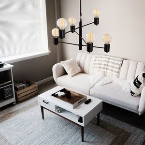 Lustra, Opviq, 892OPV1769, Negru imagine