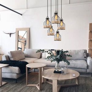 Lustra, Opviq, 892OPV1692, Negru imagine