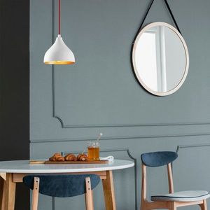 Lustra, Opviq, 584TTM1273, Alb/Rosu imagine