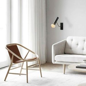 Aplica de perete, Opviq, 584TTM1907, Negru imagine