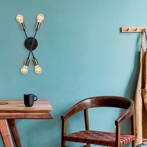 Aplica de perete, Opviq, 584TTM1974, Negru imagine