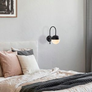 Aplica de perete, Opviq, 584TTM1971, Alb/Negru imagine