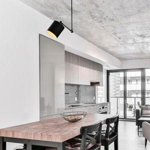 Lustra, Opviq, 584TTM1431, Negru imagine