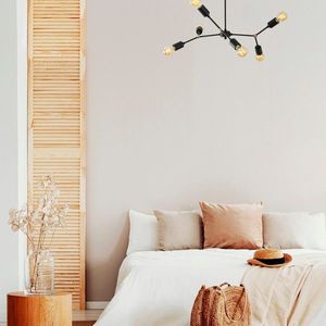 Lustra, Opviq, 584TTM1220, Negru imagine