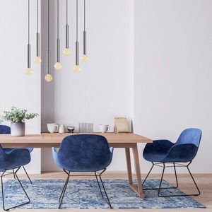 Lustra, Opviq, 584TTM1324, Argintiu imagine