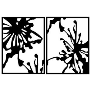 Decoratiune de perete, Contemporary, Tanelorn, 90x60 cm, metal imagine