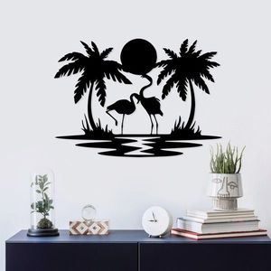 Decoratiune de perete, Love 6, Dimensiune: 49 x 70 cm, Negru imagine