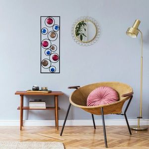 Decoratiune de perete, Life, Dimensiune: 90 x 32 cm, Multicolor imagine