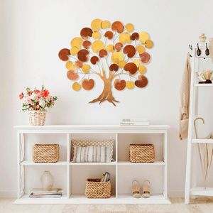 Decoratiune de perete, Lime Hazel 2, Dimensiune: 115 x 105 cm, Multicolor imagine