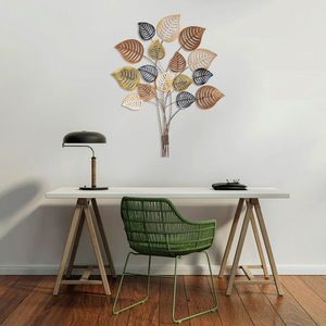 Decoratiune de perete, Lilac v2, Dimensiune: 108 x 83 cm, Multicolor imagine