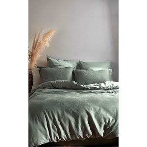 Lenjerie de pat dubla, L'essentiel Maison, Hoten, Verde imagine