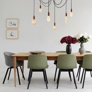 Candelabru, Nitid, Kabluni - MR - 916, E27, 100 W, metal imagine