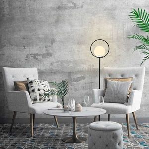 Lampadar, Opviq, 584TTM1515, Alb/Negru imagine