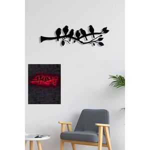 Decoratiune luminoasa LED, Birds, 60 LED-uri, Rosu imagine