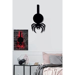 Decoratiune luminoasa LED, Spider, 60 LED-uri, Rosu imagine
