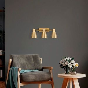 Aplica de perete, Opviq, 942FLG2197, Auriu imagine