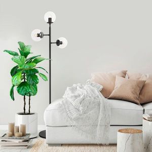 Lampadar, Opviq, 942FLG1503, Negru imagine