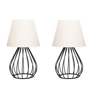 Set de lămpi de masă, Opviq, 780SGN1918, Crem imagine