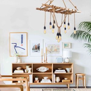 Lustra, Opviq, 521SHN3114, Lemn imagine