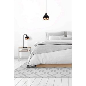 Set candelabru și lampă de masă, Opviq, 892OPV9106, Negru/Cupru imagine