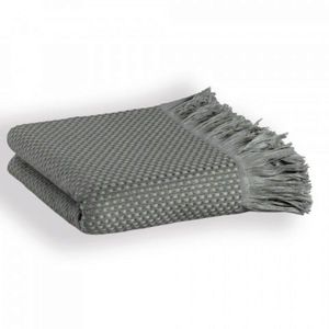 Cuvertura matlasata dubla, L'essentiel Maison, Fresno (240 x 250), 50% bumbac/50% Tencel, Gri inchis imagine