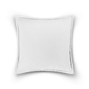 Fata de perna, L'essentiel Maison, Waffle (65 x 65), Bumbac, Alb imagine