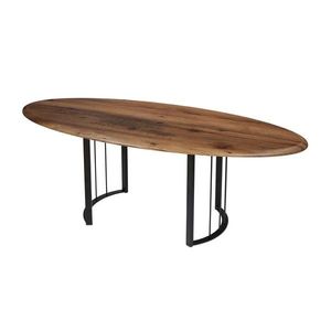 Masuta de cafea, Hanah Home, Tuval 070, 118x42x48.8 cm, Maro / Negru imagine