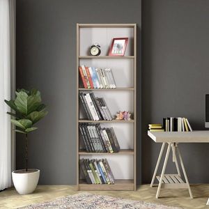Corp biblioteca, Hanah Home, Ktp-150-Tt-1, 58x170x23 cm, Nuc deschis imagine